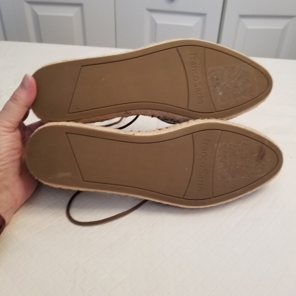 Franco Sarto Sandals Womens  9 Flats Boho Hippie Tribal Aztec Espadrille Dream - Picture 6 of 6